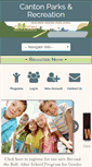 Mobile Screenshot of cantonrec.org