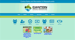 Desktop Screenshot of cantonrec.com