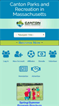 Mobile Screenshot of cantonrec.com